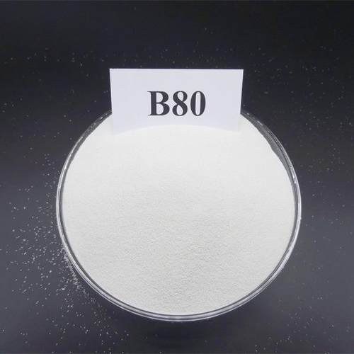 金属零部件抛光用B80陶瓷砂/不锈钢表面处理材料B80陶瓷砂抛丸
