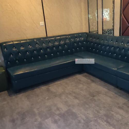 厢欧式茶几酒吧茶几桌贩不锈钢夜场会所KTV包茶几卡座沙发发光量