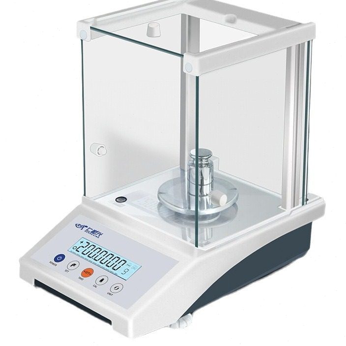 .电子分析天平0.0001 0.1实验室万分之一1天平天平秤精密分析天平