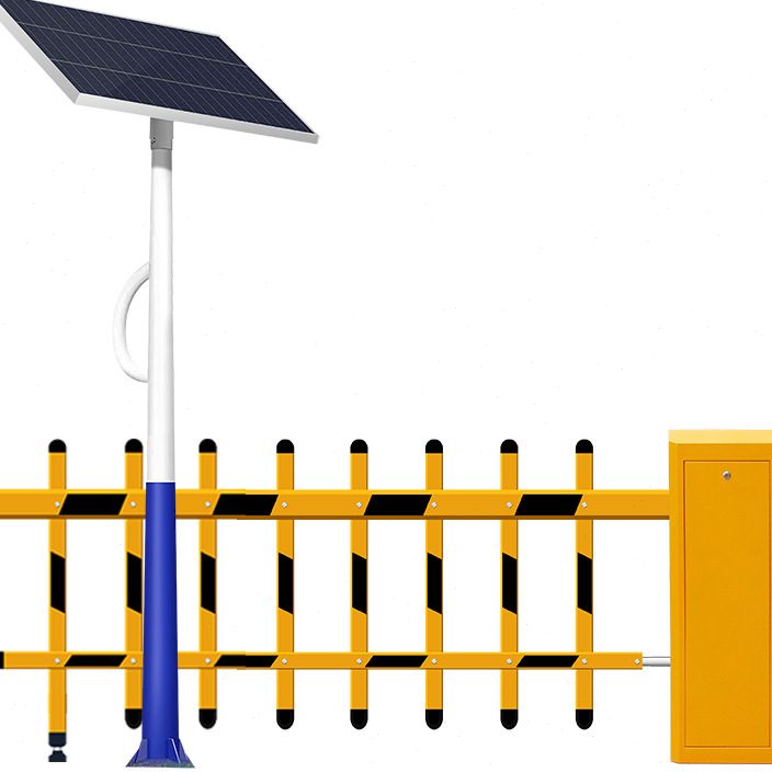 .Automatic solar-powered barrier gate
