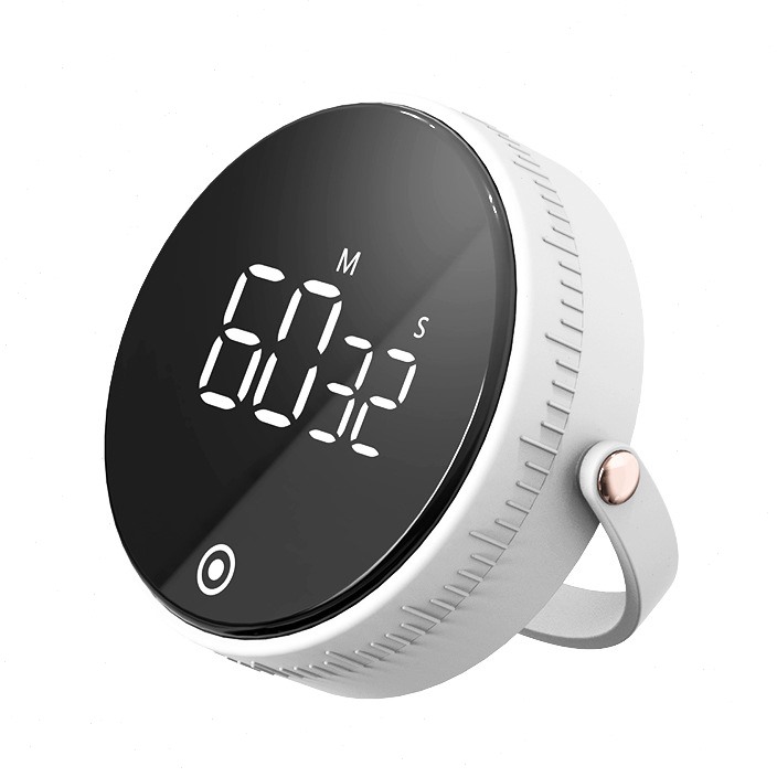 .新款旋转计时器家用静音定时器厨房倒计时器创意多功能秒表计时