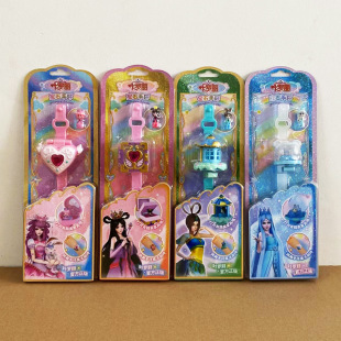 叶罗丽宝石手环情公主戒指冰盒子儿童玩具娃娃女孩饰品礼物益智