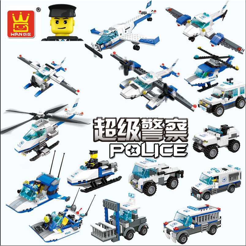 万格拼插积木普通塑料积木