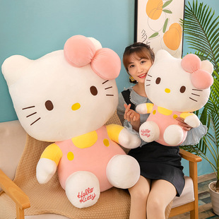 KT猫公仔毛绒玩具情人节礼物床头摆饰陪睡抱枕创意凯蒂猫玩偶娃娃