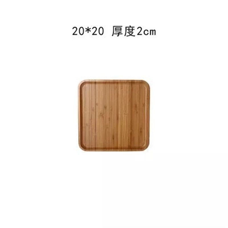 创意竹木茶盘家用水果盘干果盘竹制托盘餐盘杯托,餐饮具,茶盘,淘宝优惠券,粉丝福利购,淘宝优惠卷