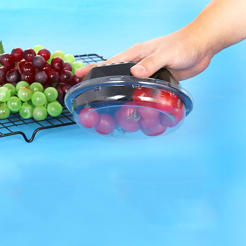 一次性加厚塑料水果盒果切盒二三四五六分格水果拼盘打包盒