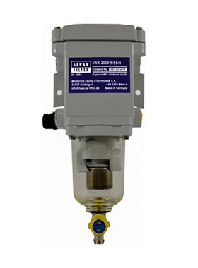 油水分离器SWK-2000/10 600FG 600FH总成带加热器适用于船舶卡车