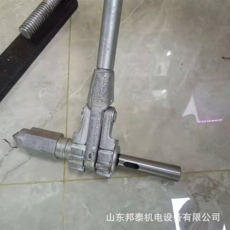 轻轨接头打孔工具便携式手板钻 小型手动钻孔设备打眼机 铁路维护