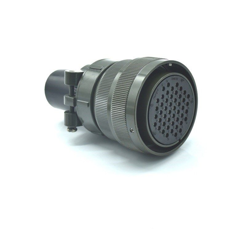 5015航空插头MS3106A36-10P  48芯直公母头卡扣式防水连接器