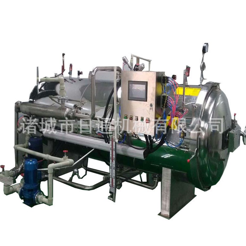 高温高压熟食灭菌锅 粽子灭菌设备 蒸汽加热粽子蒸煮锅