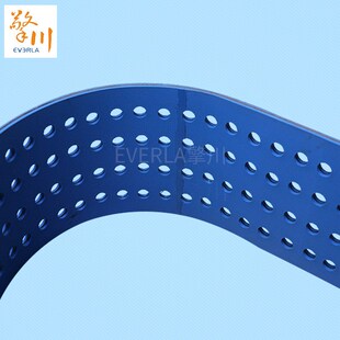 擎川专制蓝色打孔片基带糊盒机皮带裱纸机皮带耐磨高速传动带