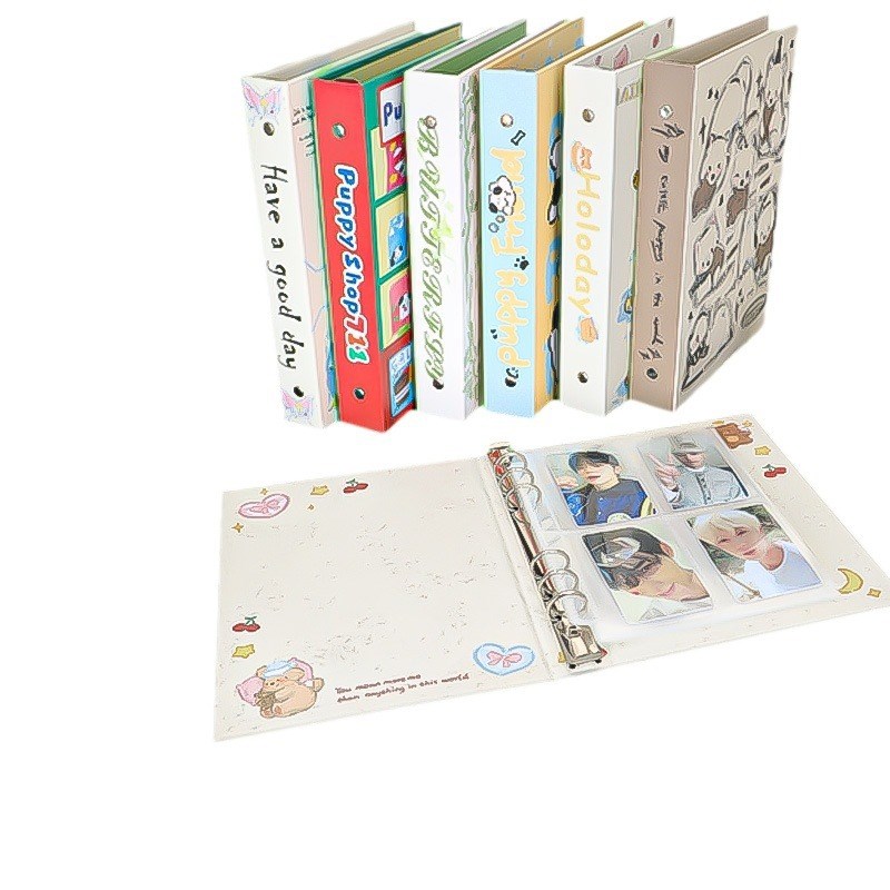 S8Na5卡册定 制纸质小卡收纳追星小批量定 做卡册订 制四宫格相册