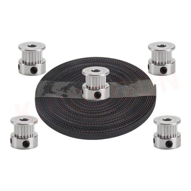 3D打印机配件 20齿同步轮+5米开口同步带+扳手组合套装 直销