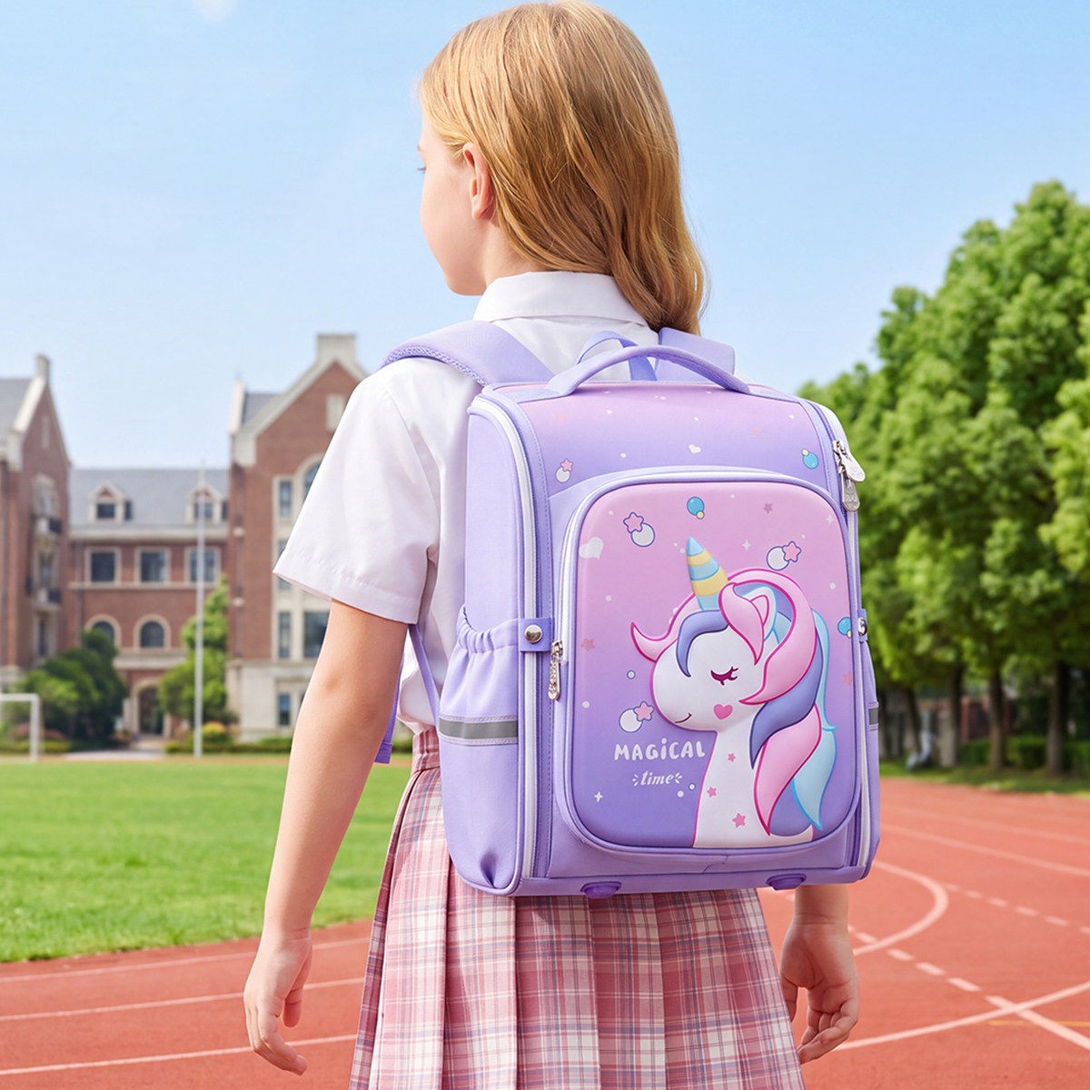 女孩减负护脊书包小学生2026新款