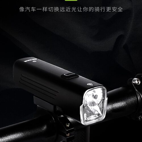 黑鸟L3强光防水自行车骑行前灯LED充电高亮夜骑灯挂吊装头灯单车