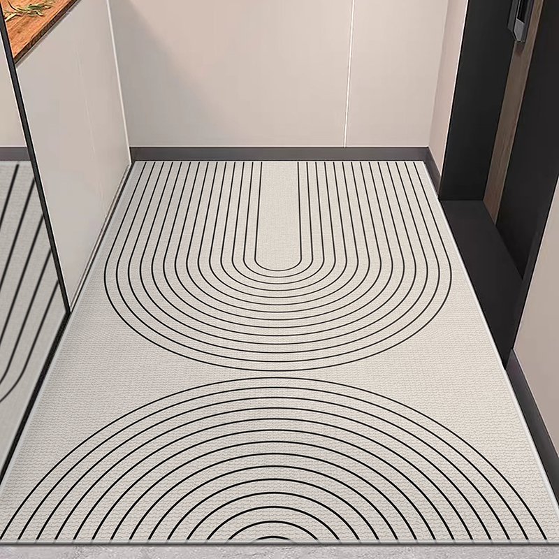 圈绒入户门地垫门垫进门大门口家用脚垫高端轻奢玄关地毯可洗裁剪