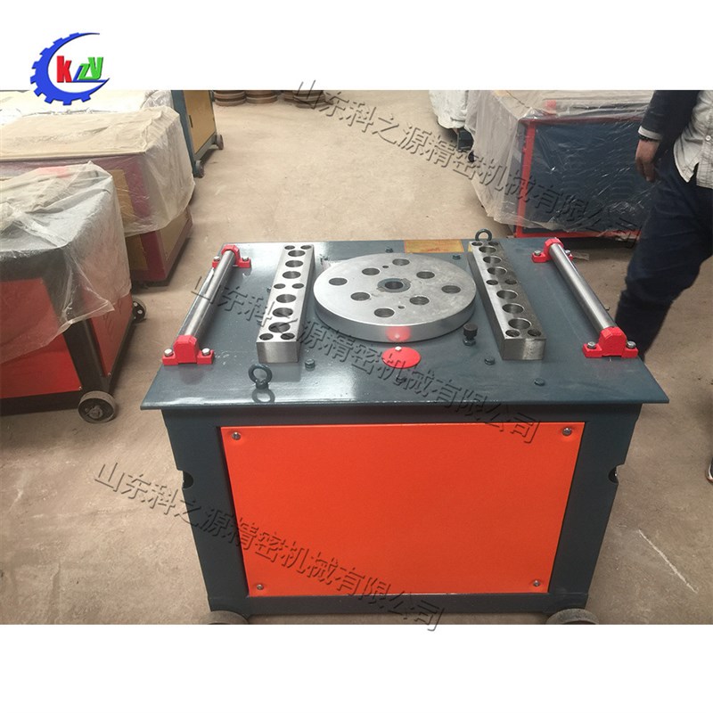 手提式钢筋弯曲机 浇筑钢筋调直弯曲器 小型高油压系统驱动折弯机