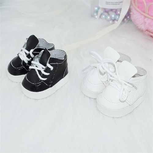 现货娃用鞋子20cm胖胖体棉花娃娃玩偶公仔鞋子运动休闲鞋小白鞋