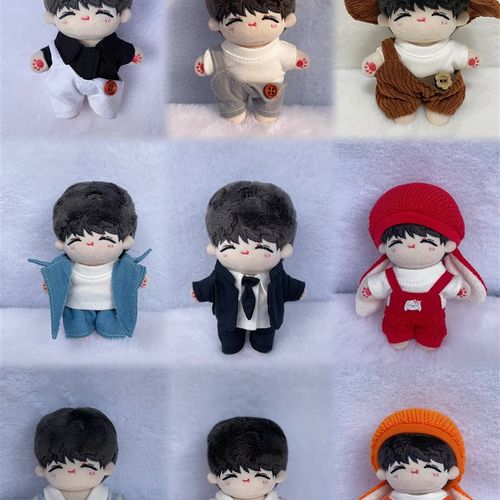 10CM娃衣现货西装正装外套裤子棉花娃娃10厘米海星体衣服爬爬服