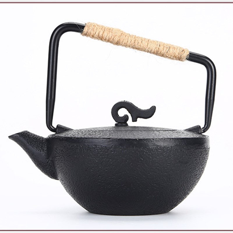 铸铁壶生铁壶中式软装摆件奇形壶铁壶复古茶壶小容量水壶