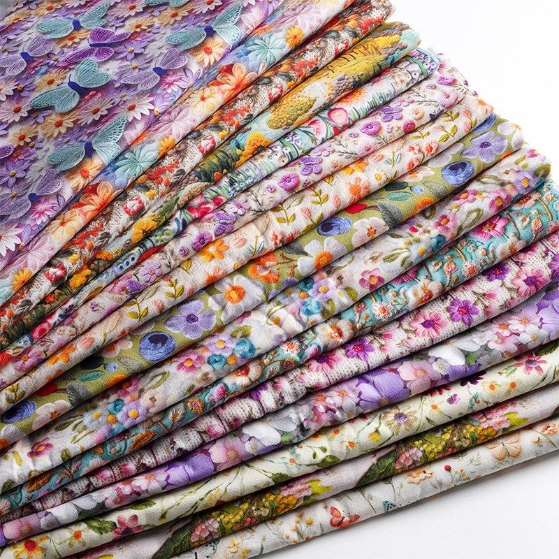 8安帆布立体印花国风花色箱包帆布包桌布背景布抱枕坐垫帽子鞋子,纺织面料/辅料/配套,棉麻面料,淘宝优惠券,粉丝福利购,淘宝优惠卷