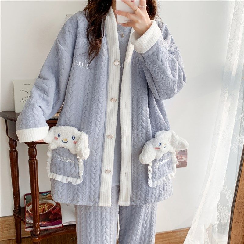 月子服冬季纯棉产后春秋冬款空气棉哺乳孕妇产妇睡衣家居服三件套,孕妇装/孕产妇用品/营养,家居服套装,淘宝优惠券,粉丝福利购,淘宝优惠卷