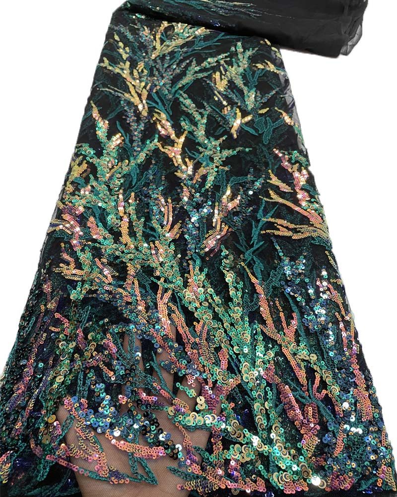 新款重工彩色亮片网纱刺绣水溶蕾丝布料DIY走秀晚礼服服装面料5码,纺织面料/辅料/配套,面料/布类,淘宝优惠券,粉丝福利购,淘宝优惠卷