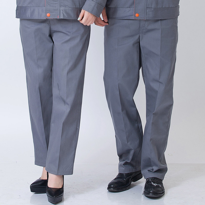 春夏款纯棉工作裤男劳保耐磨宽松工地工人机修加肥大码灰色全棉,男装,休闲裤,淘宝优惠券,粉丝福利购,淘宝优惠卷