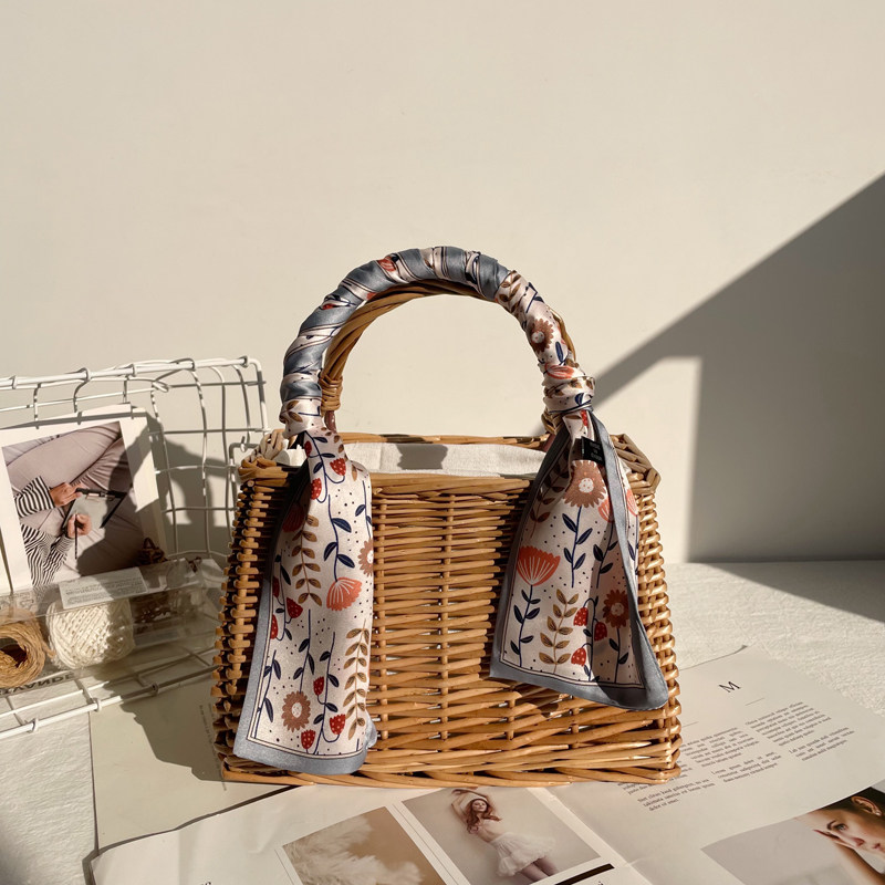 包包女2022新款手工编织包藤编包手提菜篮海边旅行度假沙滩草编包,箱包皮具/热销女包/男包,小方包,淘宝优惠券,粉丝福利购,淘宝优惠卷