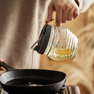 英国kilner油瓶家用厨房自动玻璃油壶酱油醋调料瓶防漏装蜂蜜罐子