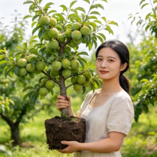 正宗嫁接蜂糖李子树苗新品种冰糖李子特大号南方北方种植果树果苗
