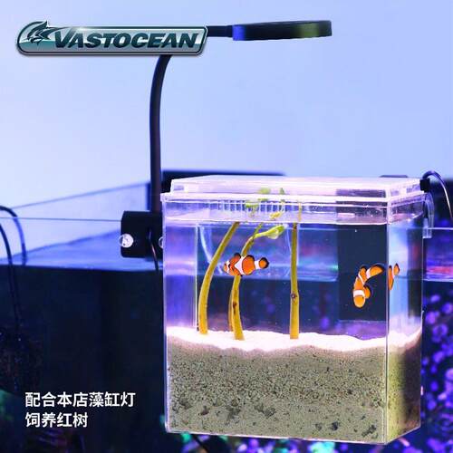 VASTOCE红N鱼树缸外挂饲养盒挂缸隔离海缸扩展缸缸ATAS藻盒隔离缸