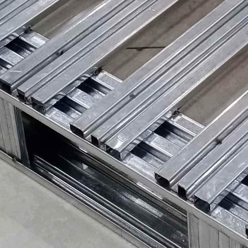 物流叉车加镀库锌钢制托盘二面铁进叉厚卡板仓地垫板金属PHD栈板,包装,金属托盘,淘宝优惠券,粉丝福利购,淘宝优惠卷