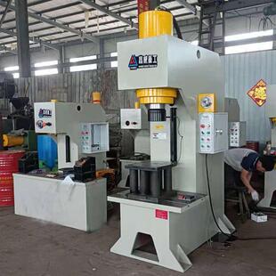 8压0吨端盖轴承压装快速油机10压0吨1机60吨法兰校正整形单臂液机