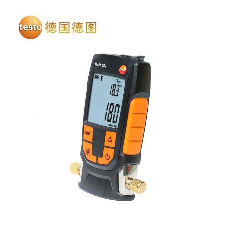 te2sto表55真空表 数显压力真空计制冷及热泵0系统数字空真表