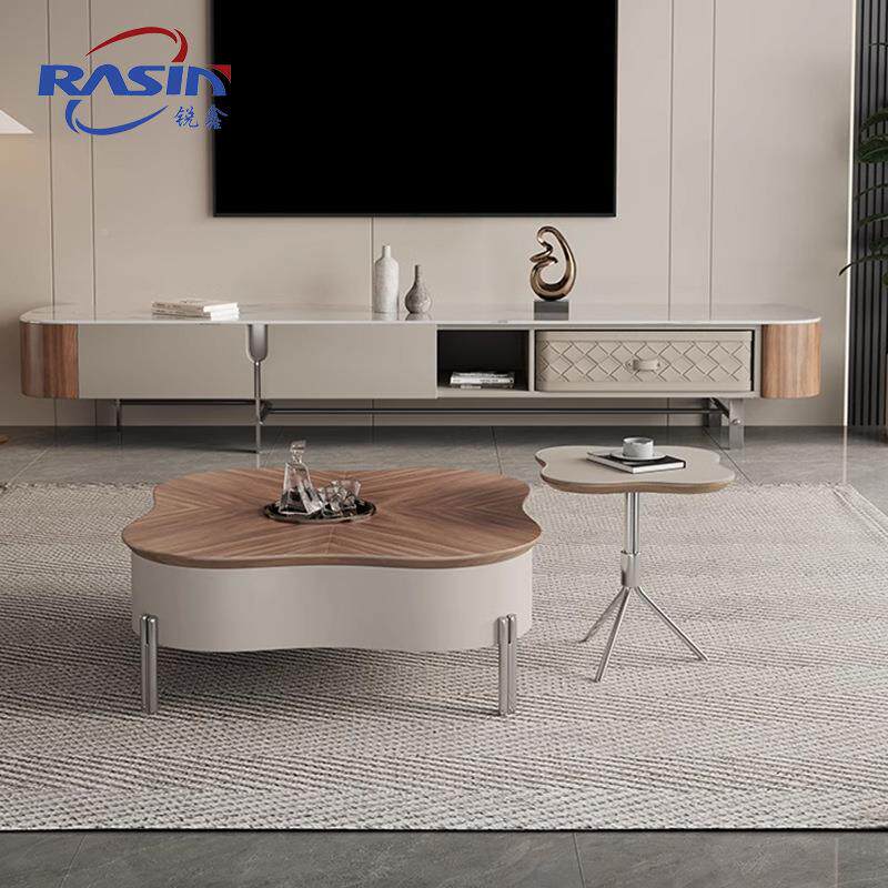 古2442#风几家用现简约电视柜客厅高级新款茶几电视柜组代茶合储