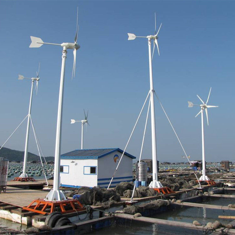5KW家用风力发电机组 厂家报价风力发电机图片 五千瓦风力发电机