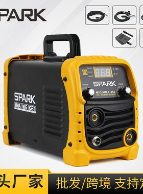 跨境SPARK无气二保焊电焊机MIG250家用气保焊