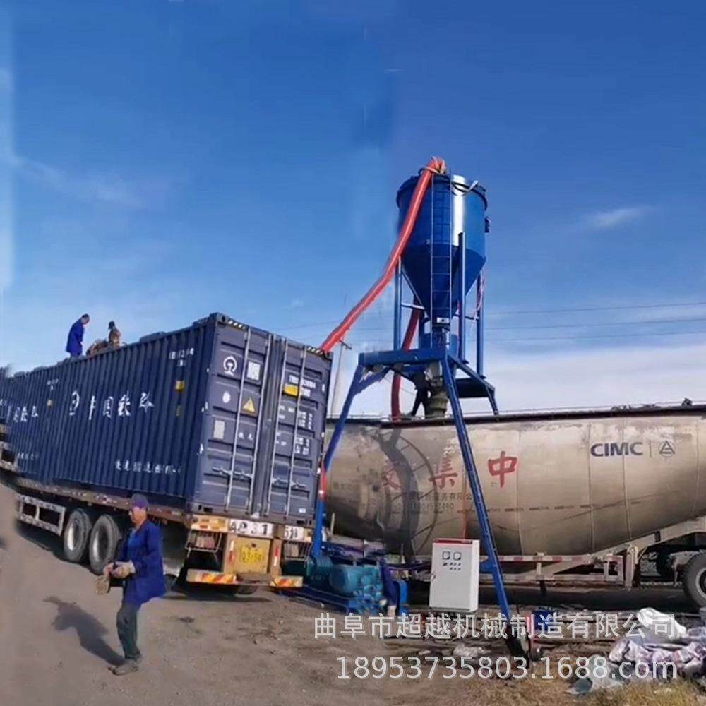 大型水泥粉装卸气力吸送机快速风力软管吸粮机墩包装袋气力输灰机