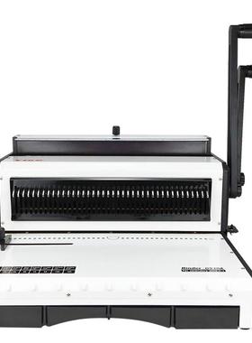 家G930A重梳式胶圈夹条装订机型抽刀方孔手动打G930A孔机厂广州装