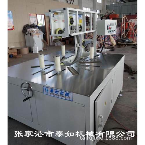 卧式 缠绕包装机 钢卷胶管轮胎缠绕包装管机PGR  波纹缠绕包装机