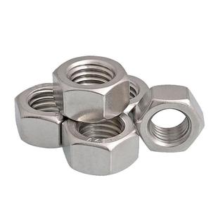 316不锈钢六角螺螺栓46螺母螺丝帽大3全m母46m8m10m12m16m2m0 m36