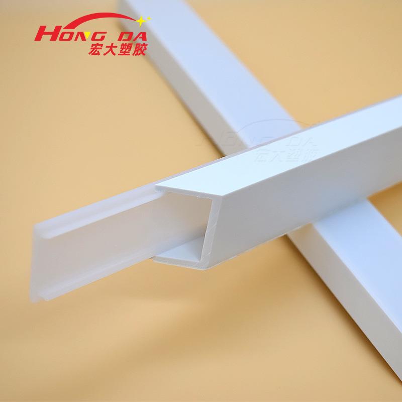 东莞厂家直供LED塑料外壳30*15PV灯槽P灯罩灯条盖板PV塑料型材