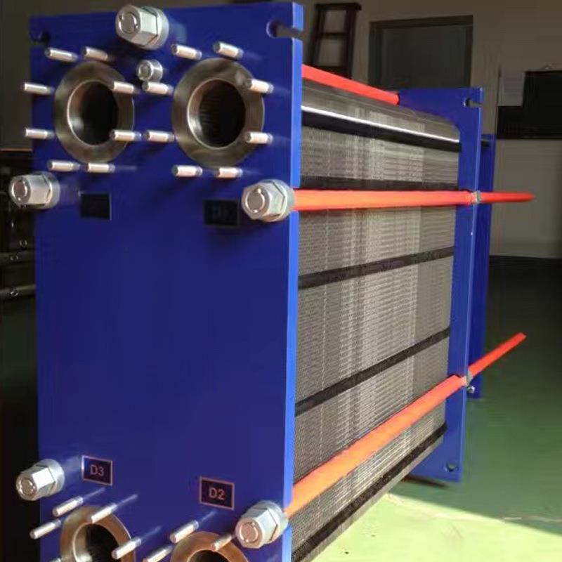 厂家直供TA1钛材板式换热器海洋馆配套可拆式热交换器