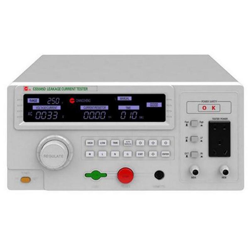 南京长盛CS5505DCS5510DCS5520DCS9950B灯具泄漏电流仪