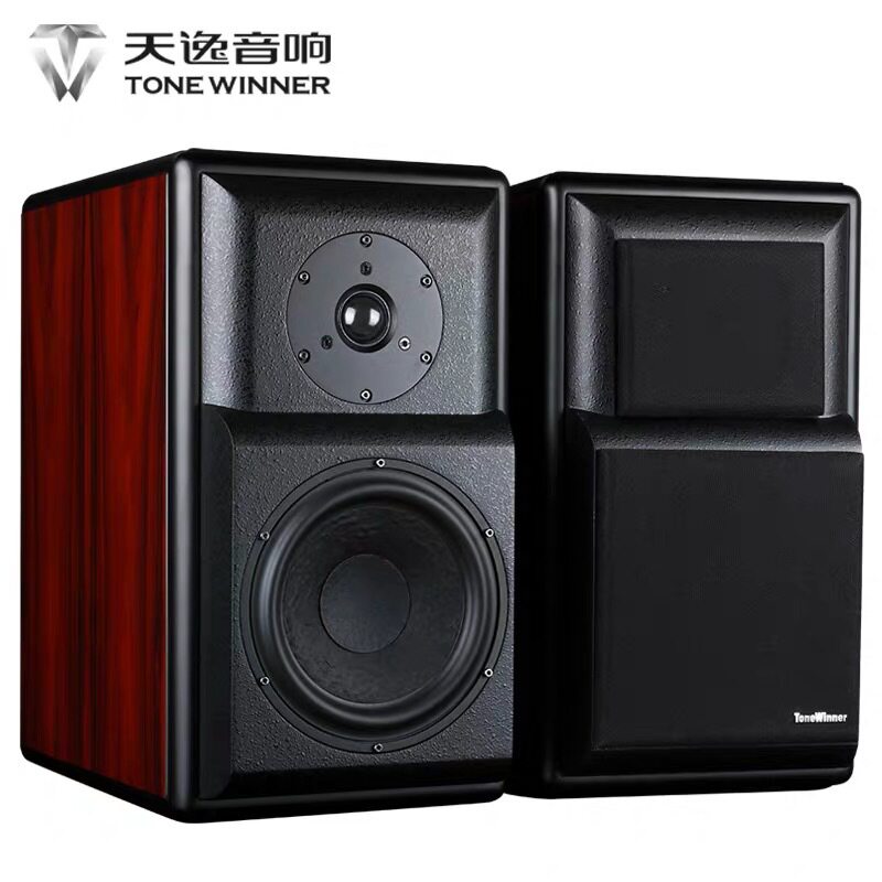 天逸TD-3童笛三号音箱发烧HI-FI书架音箱木质2.0无源专业音响