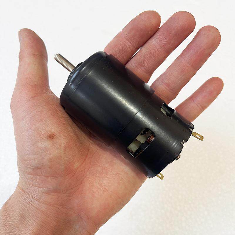 12伏高速电机拉网船电机下网船用电动遥控船马达有刷电机