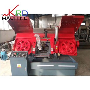 双立柱卧式 切割钢筋龙门锯床 GB4240数控锯床 全自动金属带锯床