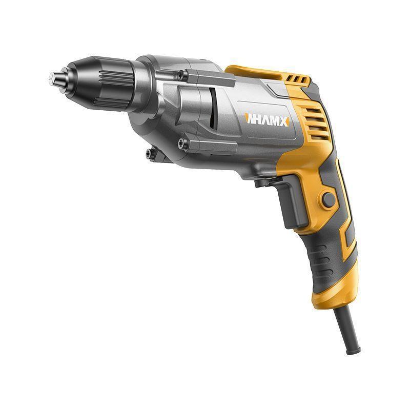 威猛220v家用手电钻插电冲击钻有线轻型手持大功率电动工具垒德株