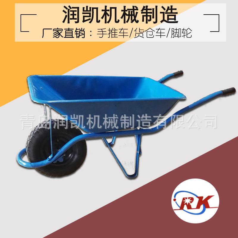 单轮拉货手推车 工地搬运仓库单轮平板车 农用推土推沙车老虎车